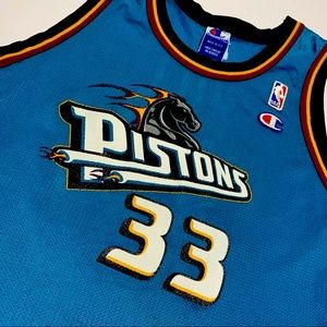 Detroit Pistons (Grant Hill) Champion Jersey
